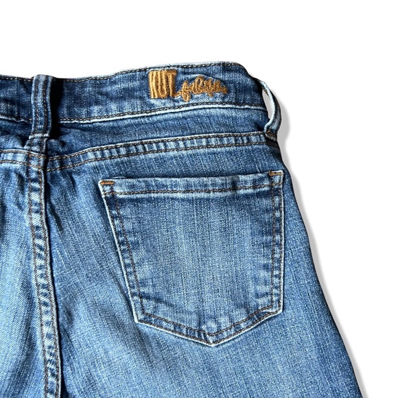 Women's Kut from the Kloth Mia Cropped Raw Hem Skinny Stretch Denim Jean Size 2 - Picture 11 of 14